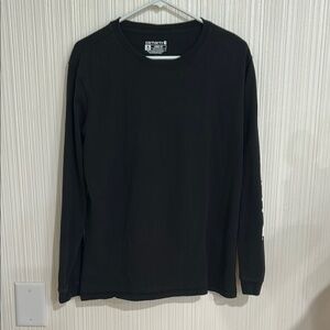 Carhartt Women's Black Long Sleeve Loose Fit Tee